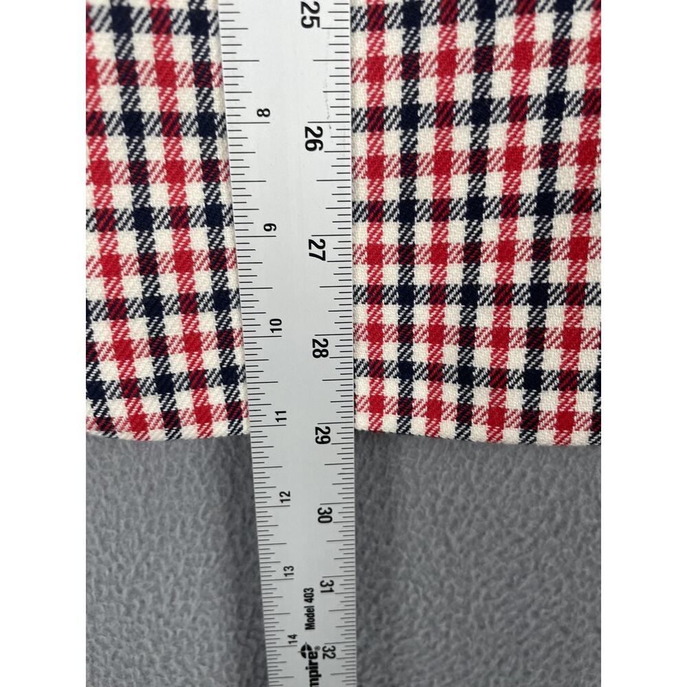 Boden Bramley Blazer Womens 14 US Multicolor Check Collared Lined Pockets Preppy - Picture 11 of 11